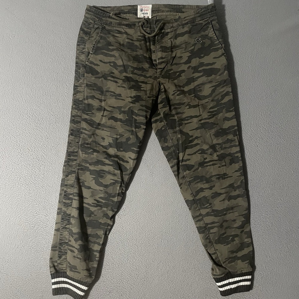 Todd Snyder x Champion Collaboration Medium Camouflage‎ Tapered Joggers - Rare